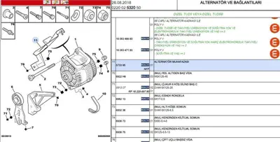 PSA 5733.95 Alternator Kayis Kap 573395 573395 573395 573395 