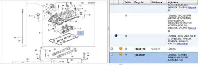 PSA 12649041 Conta 12649041