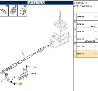 PSA 6939.45 Auto Sanz.Fren Vidasi 693945 6939.45 693945 693945 