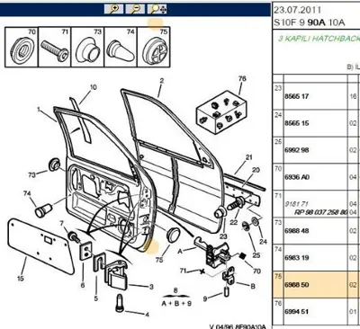 PSA 6988.50 Fiş  6988.50