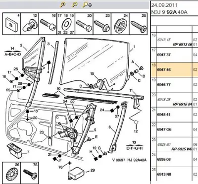 PSA 6947.46 Rondela  6947.46