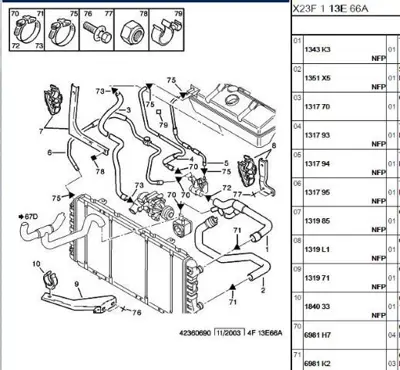 PSA 131970 Kelepce Radyator Tespıt 131970 20779240 CRO15042AS CRO15042 259A SRO150420 SRO15042 20779240BN 71154303 440406P
