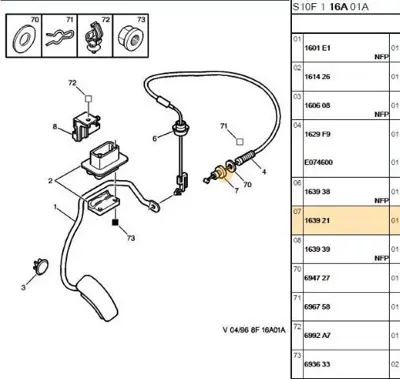 PSA 1639.21 Jikle Tutucu 163921 1639.21 163921 163921 163921