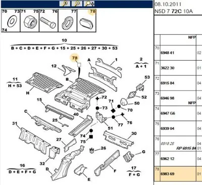 PSA 6983.69 Plastik Kapak  6983.69