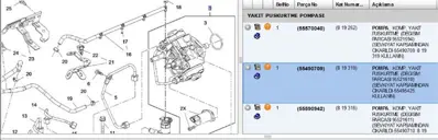 PSA 55495425 Mazot Pompasi Opel Astra K B16dt 55495425