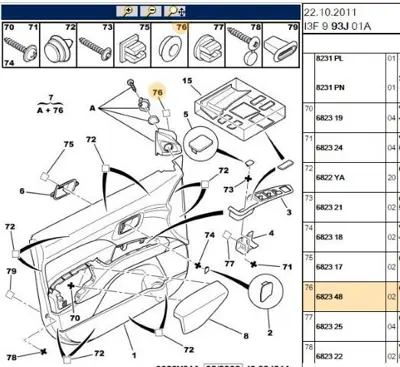 PSA 6823.48 Agraf  6823.48