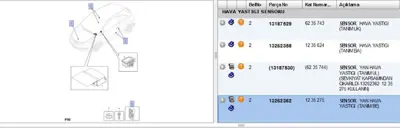 PSA 13262362 Kaptör Opel 1235275 13187530 13262362 6235744