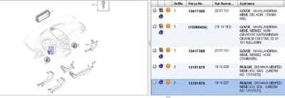 PSA 13191576 Part 13191576 1814227