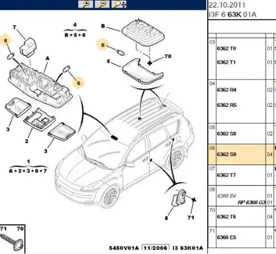 PSA 6362.S9 Sofit Ampul  6362.S9