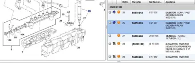 PSA 55578075 Enjektör Opel 55578075 821047