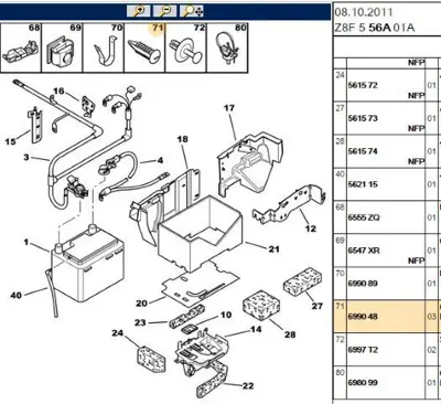 PSA 6990.48 Plastik Geçme Agraf  6990.48