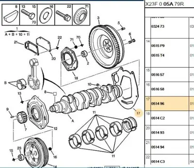 PSA 0514.96 Krank Kece Tutucu Levha 51496 0514.96 51496 51496 