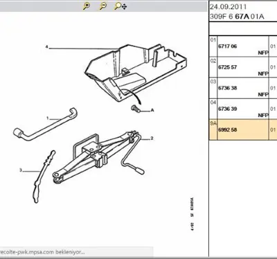 PSA 6992.58 Agraf  6992.58