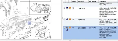 PSA 39050950 Part 13438056 2201211 39050950