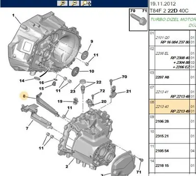 PSA 2213.49 Sanzuman Ic Yag Bakaliti 2213.49