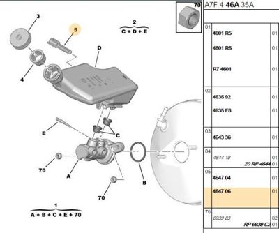 PSA 4647.06 Kontaktor 4647.06