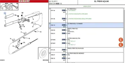 PSA 4706.19 +el Fren Kol Xs2 4706.19