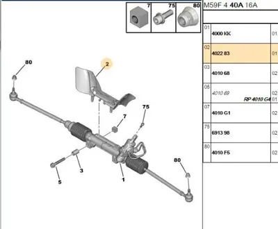 PSA 4022.83 Direk Kutu Üst Muhafaza  4022.83