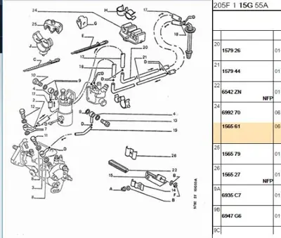 PSA 1565.61 Agraf  1565.61