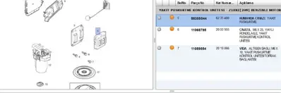 PSA 55355044 Motor Beyni Z18xe Zafira-A 55355044 6235385 6235400 93181823