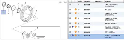 PSA 3645279 Yeni No:312146 3645279