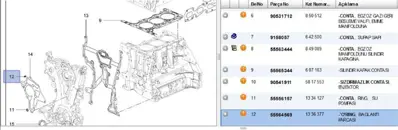 PSA 55564569 O Rıng 760305570009 7119963041 7603008100 1336377 55564569 90012311530 N0138072 9571712