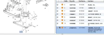 PSA 39015376 Beşik Uzatması Opel 1310023 13360121 302300 39015376
