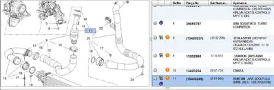 PSA 39060090 Hortum 13403245 39060090 861004