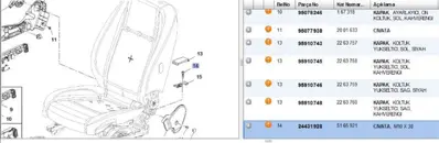 PSA 24431928 Rlx Cıvatası Opel 24431928 5165921