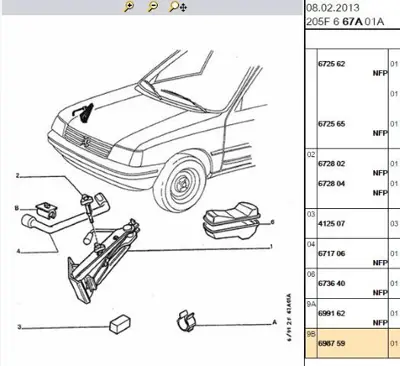 PSA 6987.59 Kriko Kolu Tutucu 698759 6987.59 698759 698759 698759