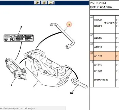 PSA 6717.40 Kriko Kolu  6717.40