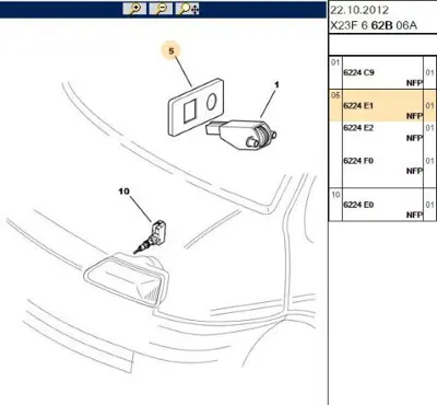 PSA 6224.E1 Far Ayar Plastigi Firsat 62240 6224.E1 62240 62240 