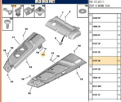 PSA 0137.26 Agraf 13726 0137.26 13726 13726 