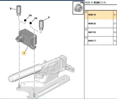 PSA 4549.10 Esp Bi-Kaptör Beyni  4549.10
