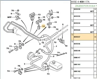 PSA 4018.57 Bağlantı Kuşak  4018.57