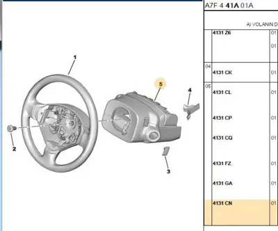 PSA 4131.CN Direksiyon Bakaliti  4131.CN