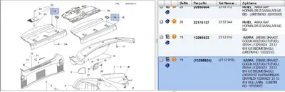PSA 13285623 O:Bağlantı Kpk 13285623 13285624 2353816 2353818