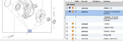 PSA 3557914 Yeni No:1606623580 3557914