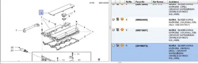 PSA 25198372 Motor Ust Plastik Kapagi Opel Insignia A Mokka 1.6 A16let 25198372
