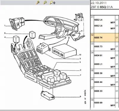 PSA 6555.74 Rezistans Rölesi  6555.74