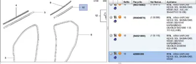 PSA 42588399 Cam Dış Sil Ftl Opel 156096 156110 42588399 94521890 95404879