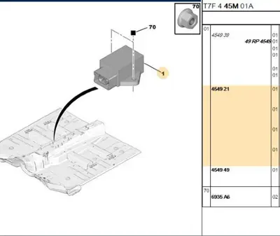 PSA 4549.21 Esp Komuta Beyni  4549.21
