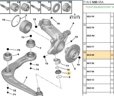 PSA 3615.09 Koruyucu  3615.09