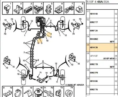 PSA 4814.39 Agraf Tutucu  4814.39