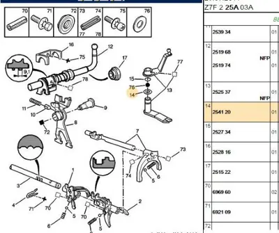 PSA 2541.20 Conta 254120 3645160 39165741