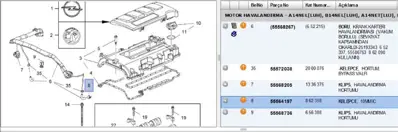 PSA 55564197 Kelepce 55353933 55564197 862013 862358