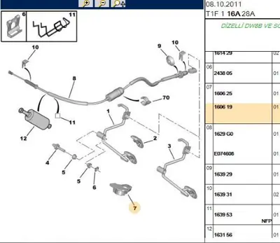 PSA 1606.19 Takoz  1606.19