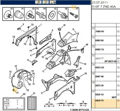 PSA 6924.74 Vida 6924.74