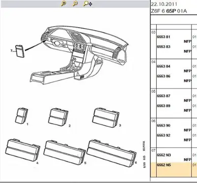 PSA 6552.N5 Plastik Kapak  6552.N5