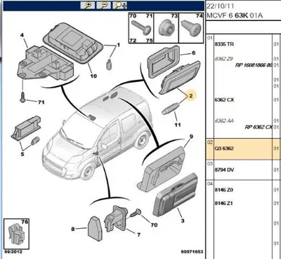 PSA 6362.Q3 Tavan Lambası  6362.Q3